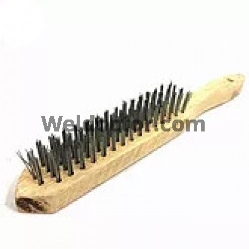 Wooden Handle Wire Brush